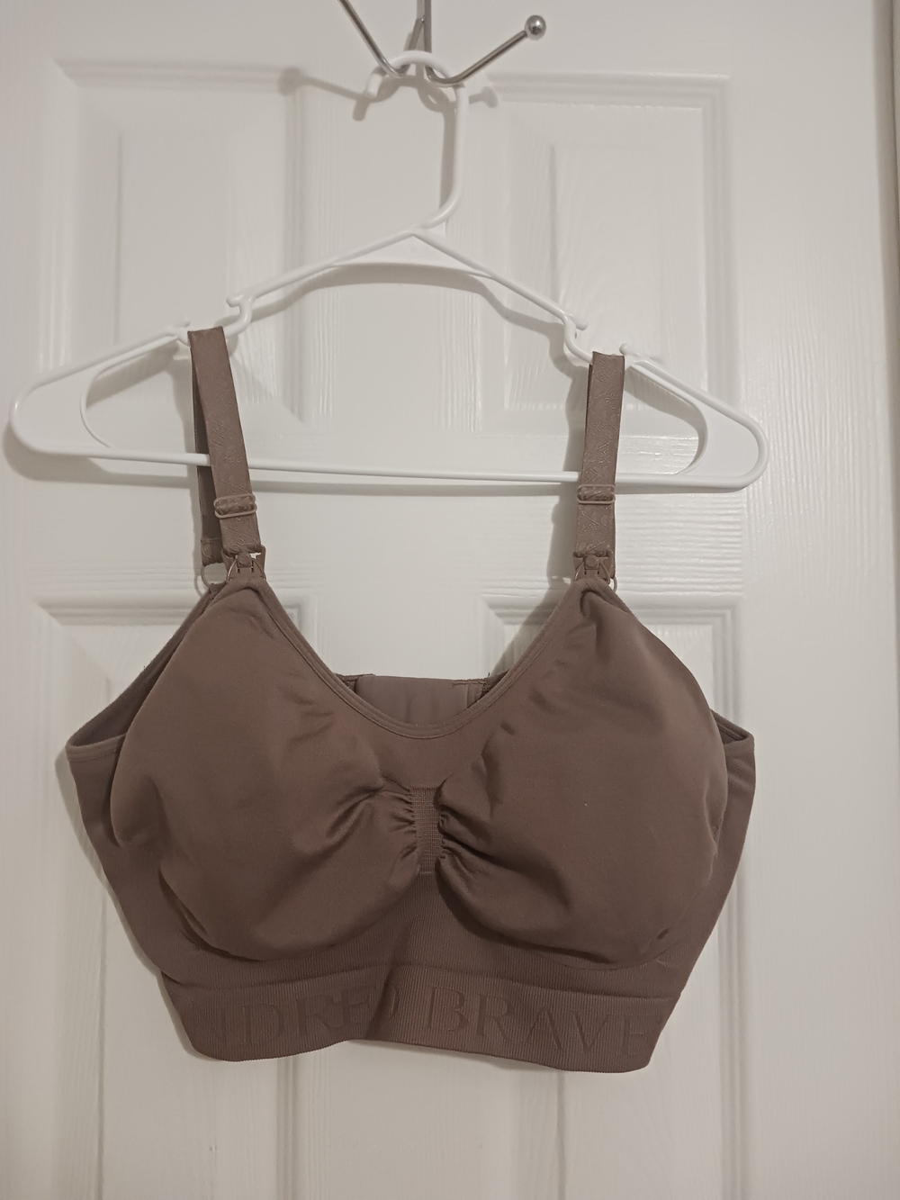 Kindred Bravely Nursing/Comfort Bra in Taupe Brown